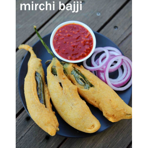 Mirchi Bajji - 4pcs