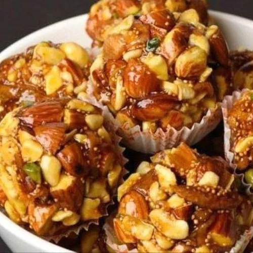 Fresh Made Dry Fruit Laddu – 4 Pcs