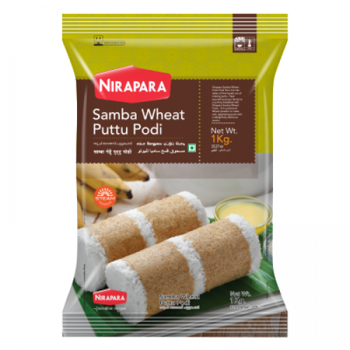 SAMBA WHEAT PUTTU PODI- NIRAPARA- 1 KG