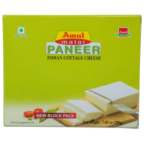 AMUL PANEER BLOCK [ MALAI ] - 200 GMS
