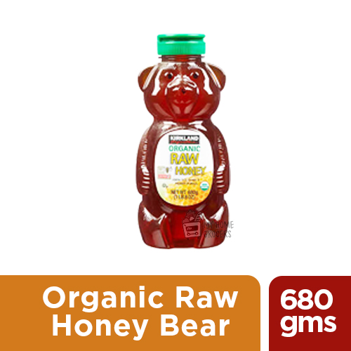 ORGANIC RAW HONEY BEAR KIRKLAND -680gms