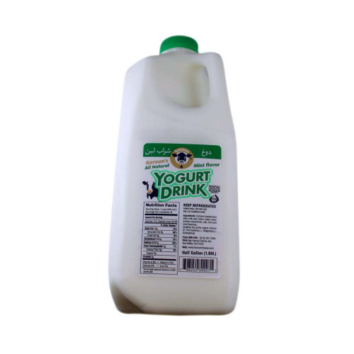 YOGURT DRINK MINT FLAVOR KAROUN - 1.89 LTR / HALF GALLON