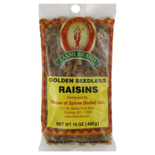 RAISINS GOLDEN LAXMI - 400 GMS / 14 OZ