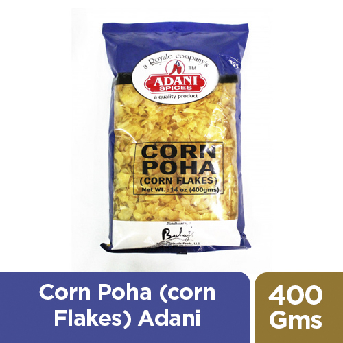 CORN POHA (CORN FLAKES) ADANI - 400 GMS / 14 OZ