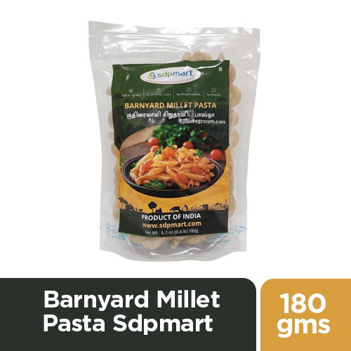 BARNYARD MILLET PASTA SDPMART - 180 GMS / 6.3 OZ