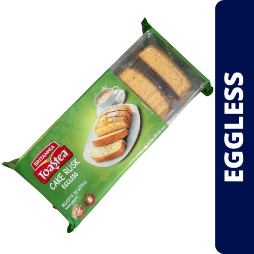 EGGLESS CAKE RUSK BRITANNIA - 550 GMS / 19.40 Oz