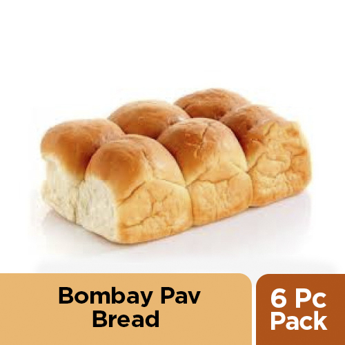 BOMBAY PAV BREAD - 6 PIECE PACK