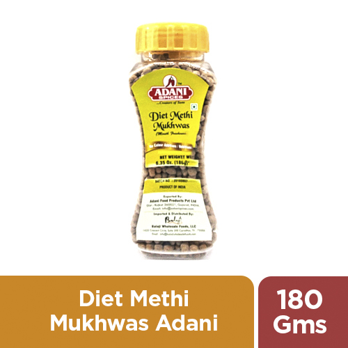 DIET METHI MUKHWAS ADANI - 180 GMS