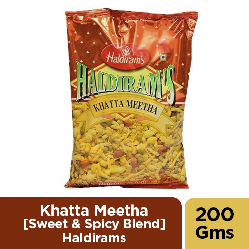 KHATTA MEETHA [ SWEET & SPICY BLEND ] HALDIRAMS - 200 GMS