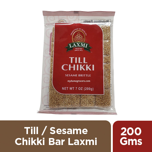 TILL / SESAME CHIKKI BAR LAXMI- 7 OZ / 200 GMS